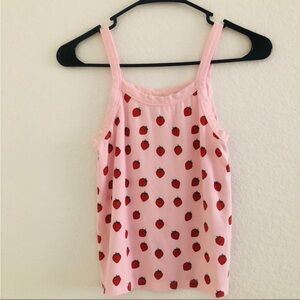 Strawberry crop top